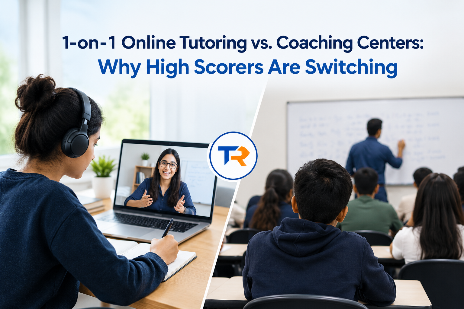 1 on 1 Online Tutoring vs. Coaching Centers: Why High Scorers Are Switching